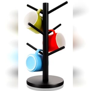 Black Mug Tree Holder